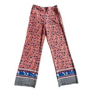 TopShop Floral Flare Pants